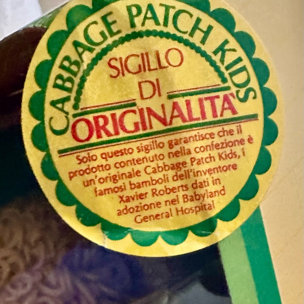 Cabbage Patch Kids (Rare) Original